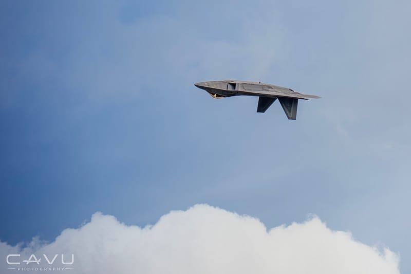 F-22 Upside Down