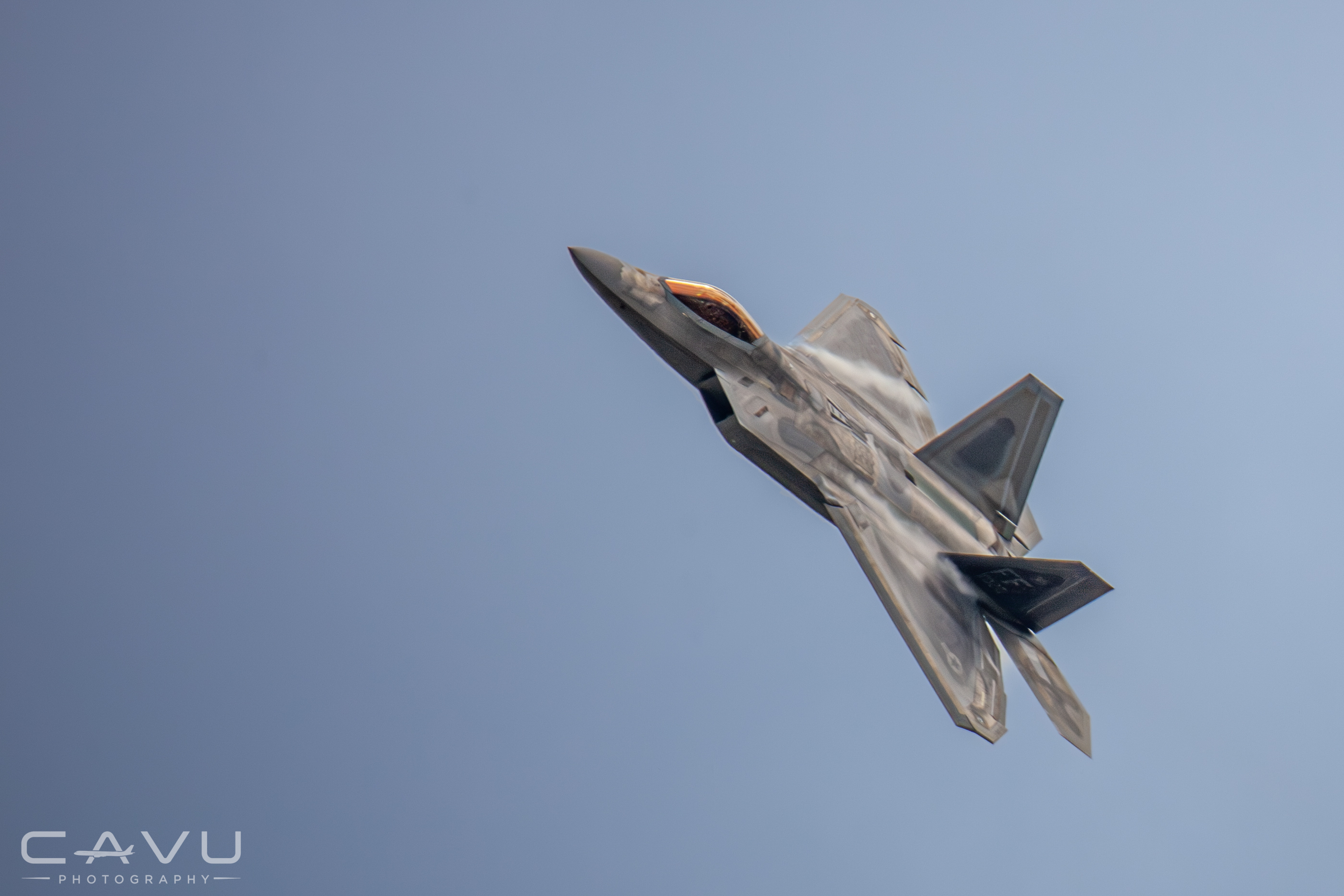 F-22 Turning