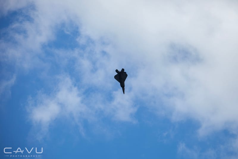 F-22 Going Down