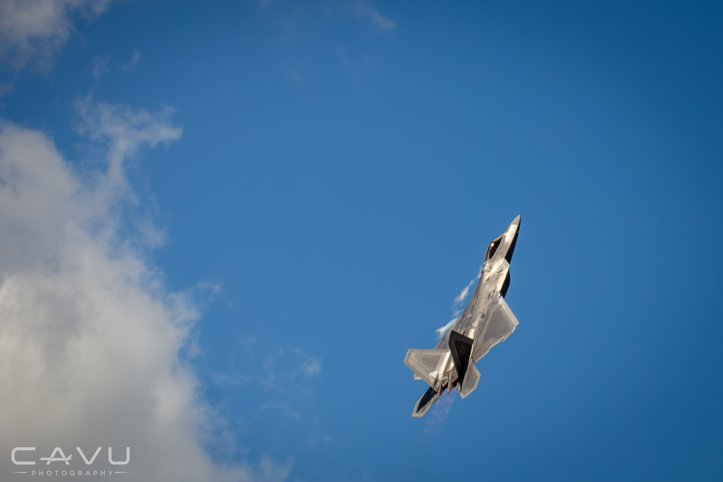 F-22 and Clouds