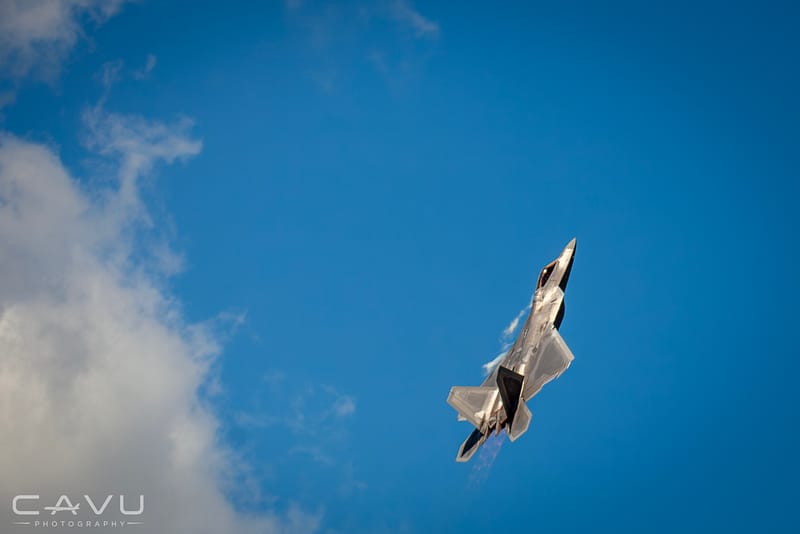 F-22 and Clouds
