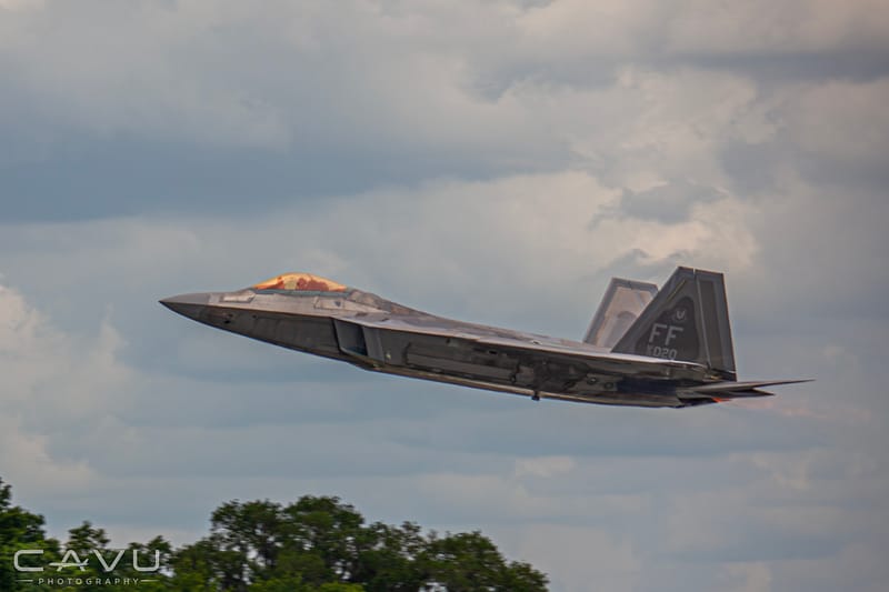 F-22 Takeoff