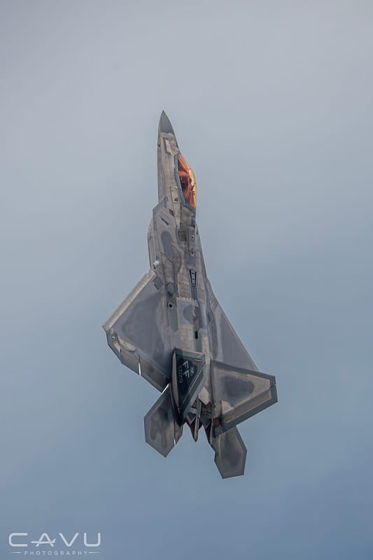 F-22 Flying High